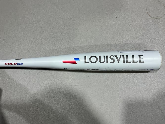 2019 Louisville Slugger Solo 619 Alloy Bat BBCOR Certified (-3) Alloy 28 oz 31" (Used)