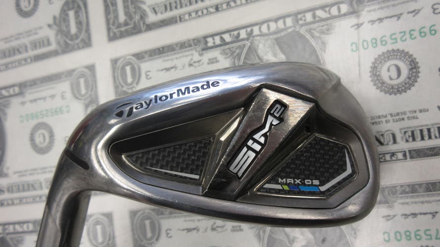 Men's TaylorMade SIM 2 Max Left Hand Wedge Extra Stiff Flex Steel Shaft (Used)