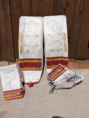 34" Bauer TotalOne NXG Regular Goalie Full Set (Used)