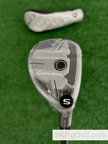 NEW Taylormade Qi35 19 Degree 3 Hybrid w Headcover / Stiff