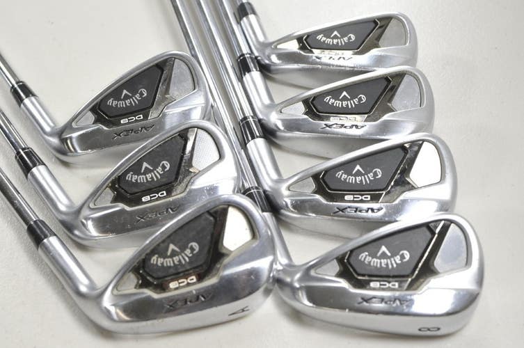 Callaway Apex 21 DCB 5-PW,AW Iron Set Regular/Stiff Flex Elevate Steel # 213915
