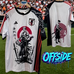 Japan limited soccer jersey adidas anime zero 3 xxl