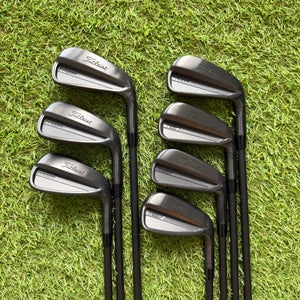 Titleist T100 Black Forged Iron Set 4–PW | Dynamic Gold 105 S300 Shafts | RH | Golf Pride Grips