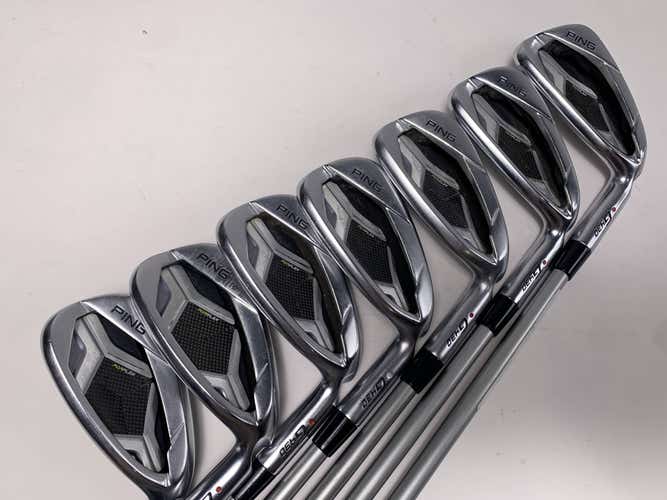 Ping G430 Iron Set 6-PW+AW+GW Red Dot 1* Flat Alta Quick 35g Senior RH