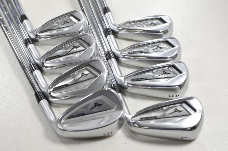 Mizuno JPX 921 Hot Metal 4-PW,GW Iron Set Stiff Flex Right Steel +1" # 209717