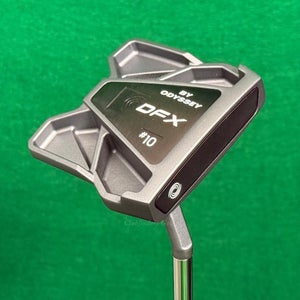 Odyssey DFX #10 S Charcoal 2025 35" Slant-Neck Mallet Putter Golf Club