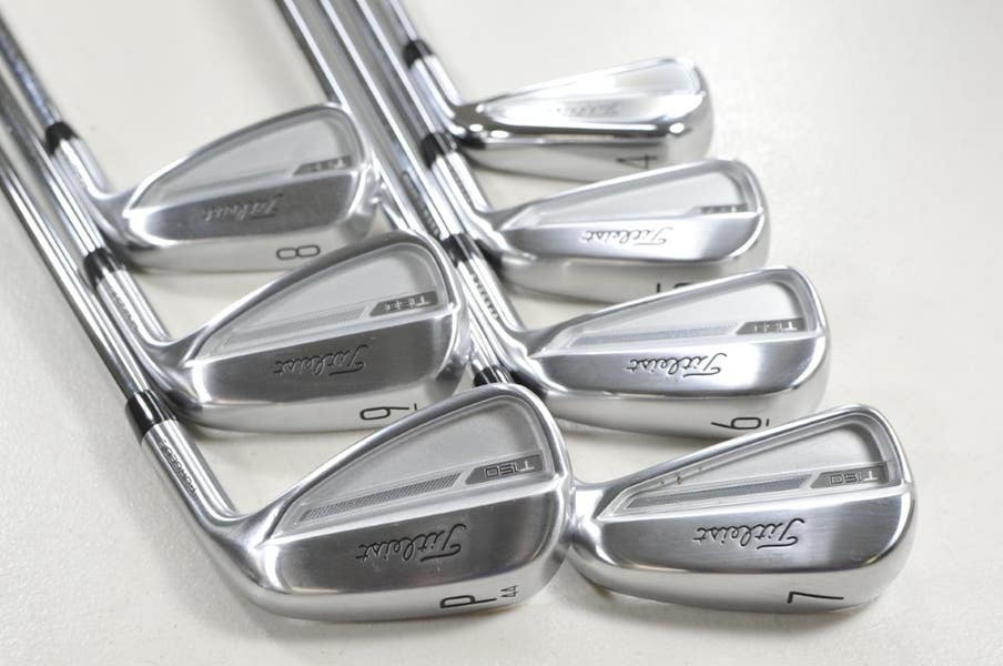 Set Fers Titleist T150 2023 – 4-PW – Flex Rigide – Acier – Main Droite – Bon état