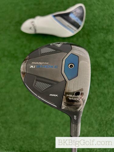 Callaway Paradym Ai Smoke Max 20 Degree Heaven 7 Wood w Headcover / Extra Stiff