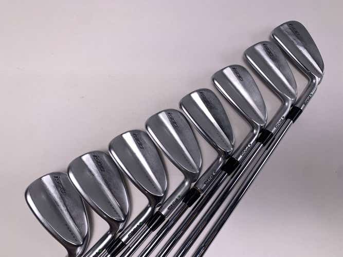 Ping i500 Iron Set 4-PW+UW Green Dot AWT 2.0 X-Stiff Steel Mens RH +1"