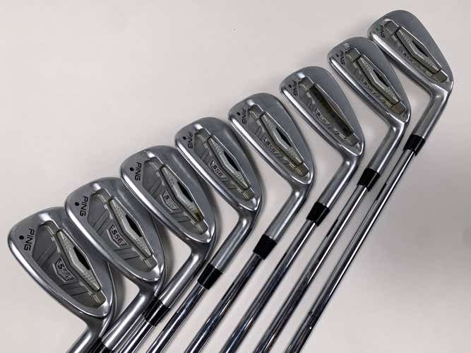 Ping S56 Iron Set 3-PW Black Dot True Temper Dynamic Gold S300 Stiff RH -1''
