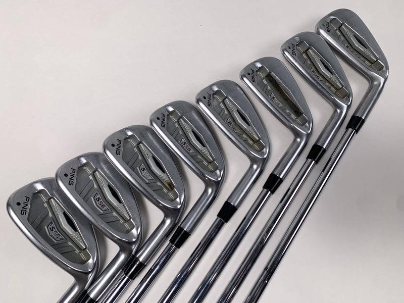 Ping S56 Iron Set 3-PW Black Dot True Temper Dynamic Gold S300 Stiff RH -1''