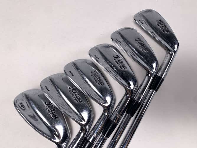 Titleist 681 Forged Iron Set 4-PW Rifle FCM 6.5 Extra Stiff RH No 6 iron