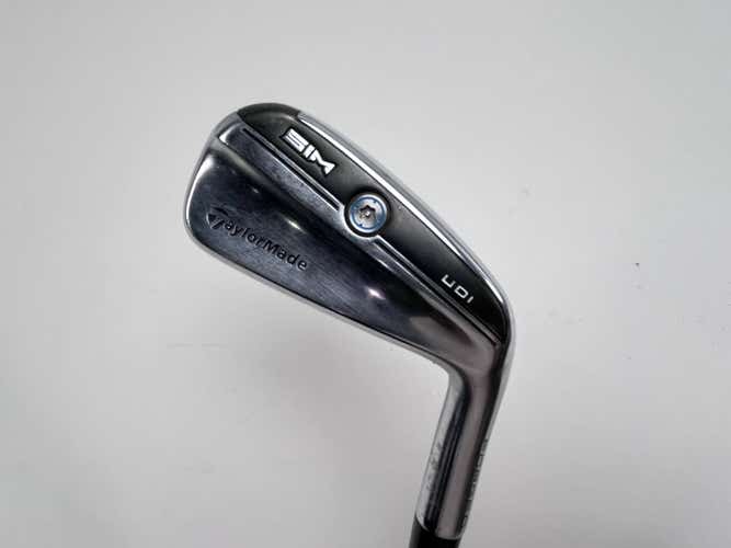 TaylorMade SIM UDI 3 Utility Iron Project X HZRDUS Smoke 6.0 Black 80g Stiff RH