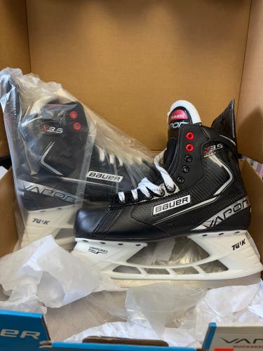 2021 Bauer Vapor X3.5 Hockey Skates Regular Width 8.5 (New)