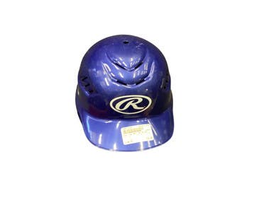 Used Rawlings BATTING HELMET Batting Helmet No Mask Royal Blue One Size 11846-S000102201
