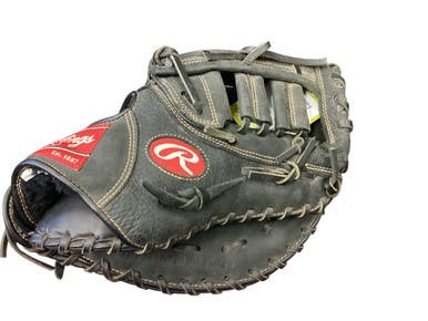 Used Rawlings RFBRE BB/SB Glove RH Throw Black 12 1/2" 11846-S000102143