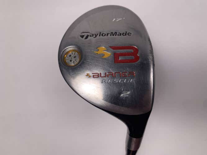 TaylorMade Burner Rescue 2008 2 Hybrid 17* REAX 60g Stiff Graphite Mens RH