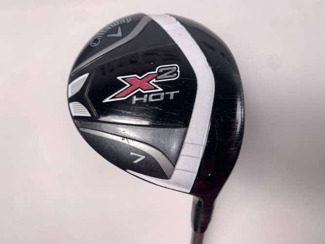 Callaway X2 Hot 7 Fairway Wood 21* Aldila Ladies Graphite Womens RH