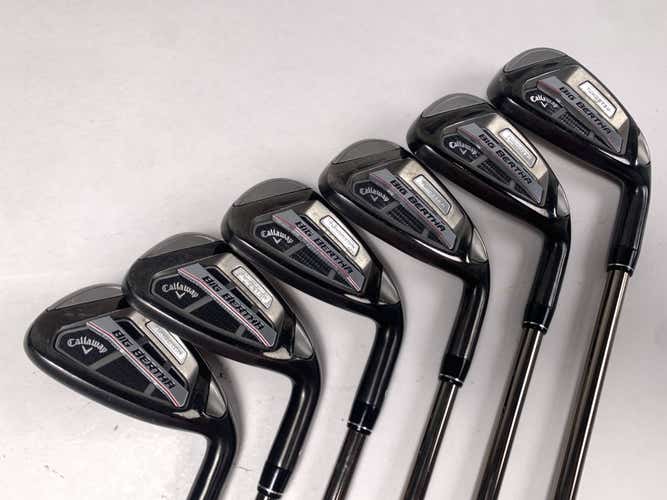 Callaway Big Bertha OS Iron Set 6-PW+AW Recoil ES 460 F2 Senior Graphite Mens RH