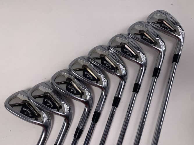 Callaway Apex 21 Iron Set 4-PW+AW N.S. Pro Modus 3 Tour 105g Stiff Steel Mens RH