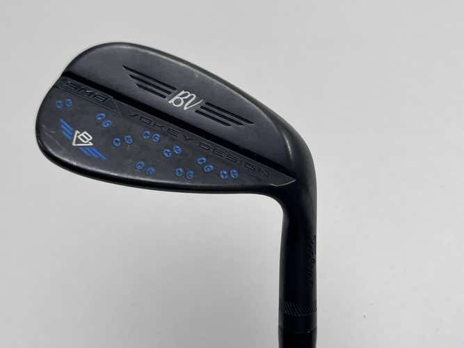 Titleist Vokey SM8 Jet Black Custom Wedge 48* 10 F-Grind KBS Tour Stiff Plus RH