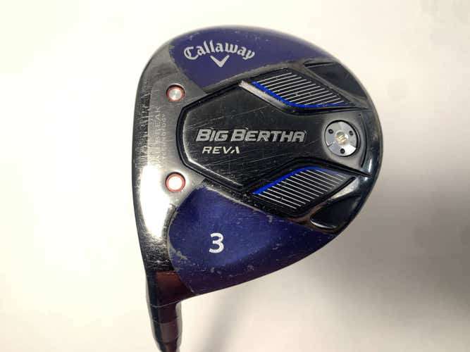 Callaway Big Bertha REVA Womens 3 Fairway Wood 15* RCH 50 50g Ladies LH