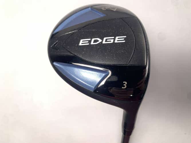 Callaway Edge 2018 3 Fairway Wood 15* Edge 65g Regular Graphite Mens RH