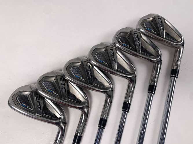 TaylorMade SIM2 MAX OS Iron Set 6-PW+GW KBS Max MT 85g Regular RH