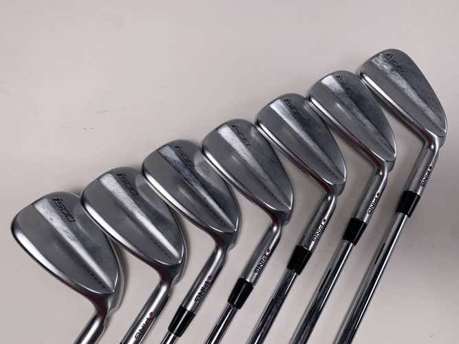 Ping i500 Iron Set 5-PW+GW Red Dot 1* Flat AWT 2.0 Regular Steel Mens RH