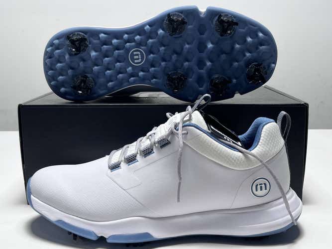 Travis Mathew The Ringer II Golf Shoes White Sleet Men's SZ 9 (1MAA564 1WHS)
