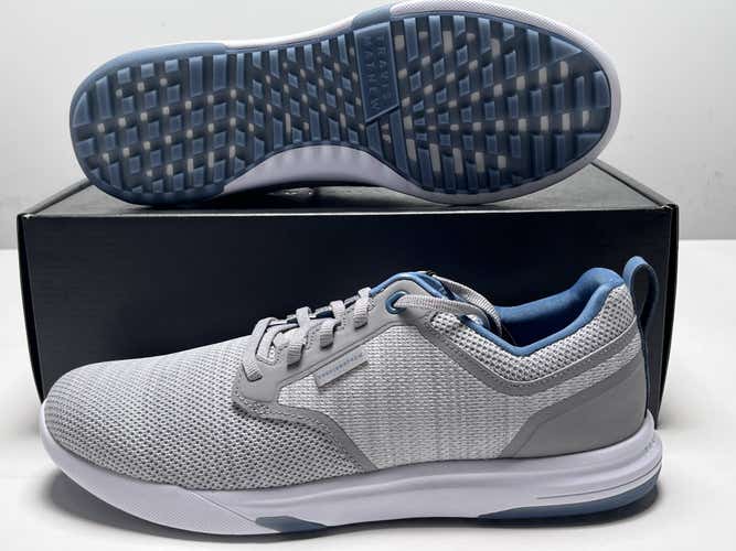 Travis Mathew The Daily Pro Hybrid Golf Shoes Heather Gray Mens 10 1MAA224 OHSL