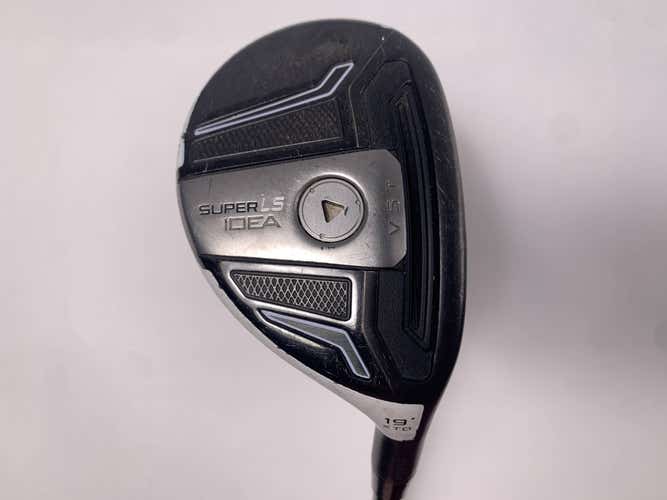 Adams Idea Super LS 3 Hybrid 19* Mitsubishi Rayon Kuro Kage 80g Stiff RH