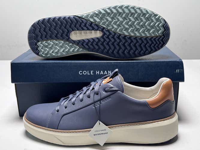 Cole Haan GP Topspin Golf Golf Shoes Folkstone Gray Ivory Men's SZ 9.5 (C38978)