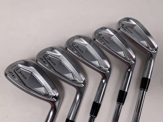 Srixon ZXi5 Iron Set 7-PW+AW TT Dynamic Gold Mid S300 115g Stiff Steel Mens RH
