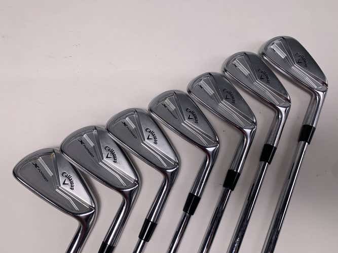 Callaway X Forged 2025 Iron Set 4-PW N.S. Pro Modus 3 Tour 105g Stiff Steel RH