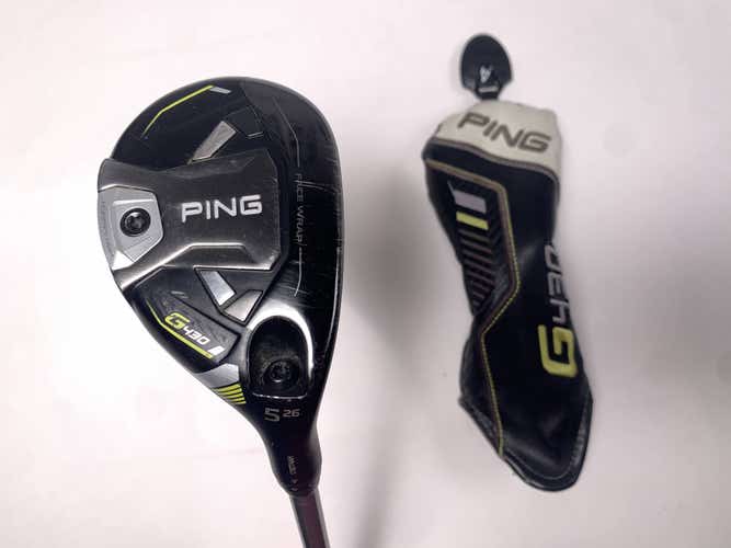 Ping G430 5 Hybrid 26* Alta CB 45g Senior Graphite Mens RH HC