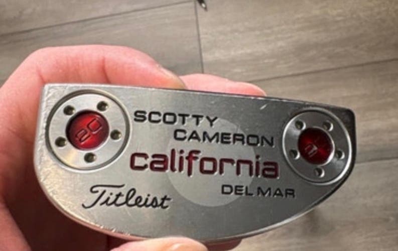 Unisex Scotty Cameron California Series Del Mar Blade Right Handed Putter 33" (Used)