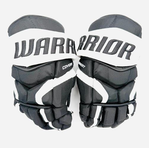 New Pittsburgh Penguins Warrior Covert QRE Pro Team Hockey Gloves-13"-Grey Palms-Floating Cuff