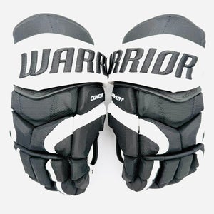 New Pittsburgh Penguins Warrior Covert QRE Pro Team Hockey Gloves-14"-Grey Palms-Floating Cuffs