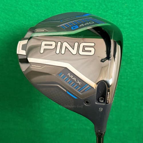 Ping G440 MAX 9 Driver Ping Tour 2.0 Black Chrome 65/X Extra Stiff w/ HC