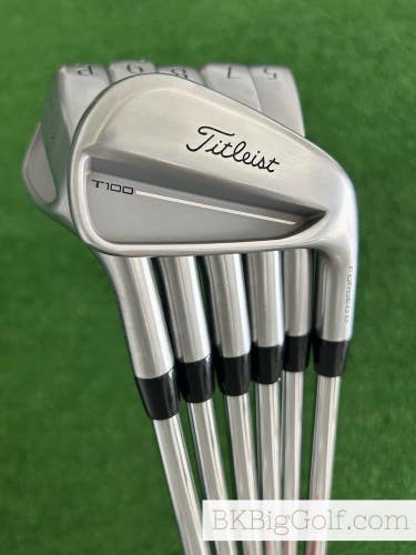 Titleist T100 25 Forged Iron Set 5-P / True Temper AMT White Stiff