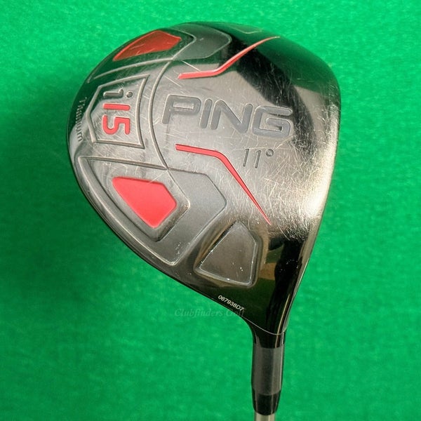 Ping i15 460cc Titanium 11 Driver Ping TFC 700D Graphite Extra Stiff w/ HC