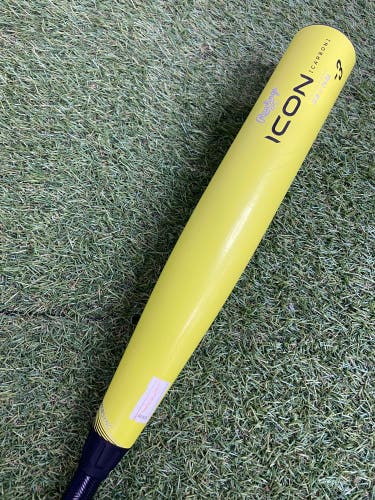 Rawlings Icon Glowstick Limited Edition BBCOR Bat (-3)