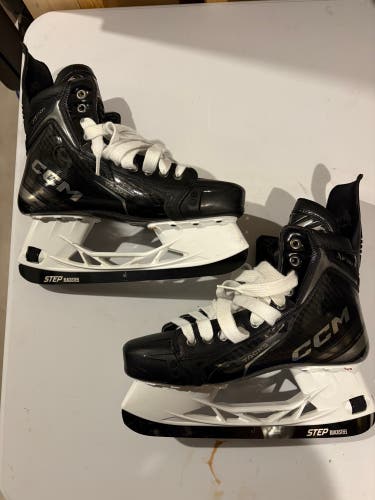 Black 2024 CCM Tacks XF Pro Hockey Skates 9.5 (Used)