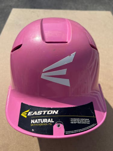 Easton Natural Batting Helmet 6 7/8 - 7 5/8 Pink No Mask