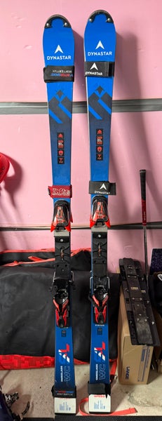 Dynastar 165 cm Factory Skis With Marker Bindings & Piston Plate (Used) (2 PAIRS AVAILABLE)