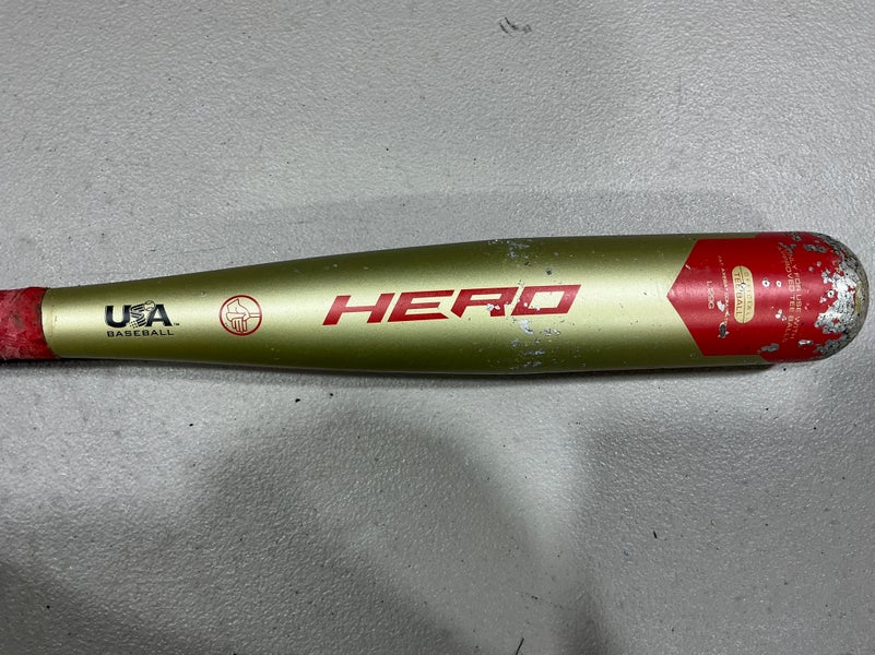 2019 AXE Hero Alloy Bat USABat Certified (-11) Alloy 13 oz 24" (Used)