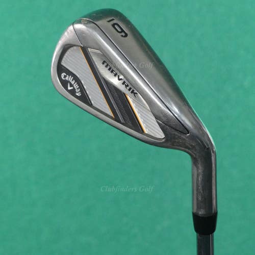 Callaway Mavrik Single 6 Iron True Temper Elevate 95 VSS Steel Regular