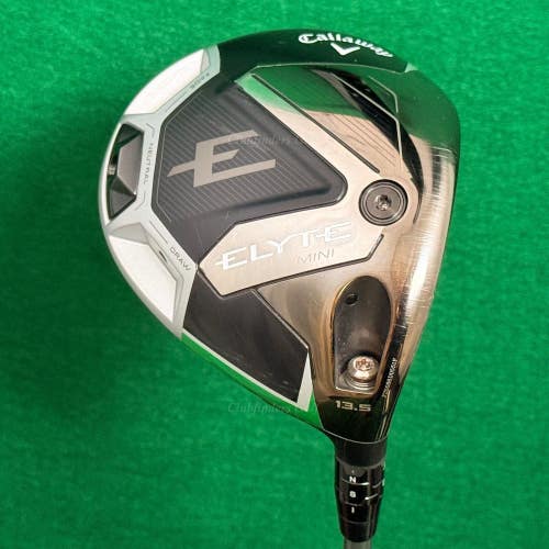 Callaway ELYTE Mini Driver 13.5 Driver UST Mamiya LINQ 8F5 Extra Stiff w/ HC