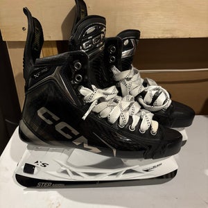 Black 2024 CCM Tacks XF Pro Hockey Skates 9.5 (Used)